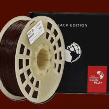 MARRON GST CON CAJA PLA Filamento 3D 1.75 1KG