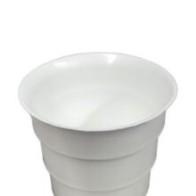 BLANCO Escalonado Mate Interior Polímero Impresión 3d Sin bombilla cant1 N3D