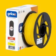 AMARILLO ABS GRILON FILAMENTO 3D 1.75MM 1KG