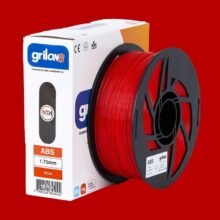 ROJO ABS GRILON FILAMENTO 3D 1.75MM 1KG