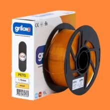 AMBAR CLEAR PETG GRILON FILAMENTO 3D 1.75MM 1KG