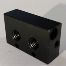 Bloque de aluminio hotend magna Dual COD 1306