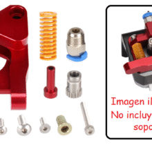 31179-Kit extrusor Doble tracción Directo CR10 compatible Prusa I3, Creality Ender3 Izquierdo
