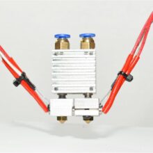 32079-Kit Hotend (Ensamblado) 1.75mm Simil E3D Chimera doble material 24v