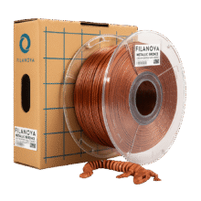 BRONCE METALIZADO Metallic Bronze PLA Filanova x 1Kg Filamento 1.75