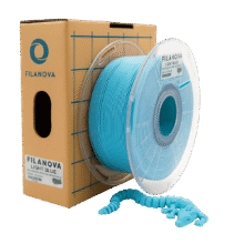 CELESTE Light Blue PLA Filanova x 1Kg Filamento 1.75