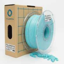 CELESTE Ultralight Blue Filamento PLA Dual Color High Speed Filanova x 1Kg