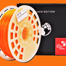 NARANJA FLUO GST CON CAJA PLA Filamento 3D 1.75 1KG