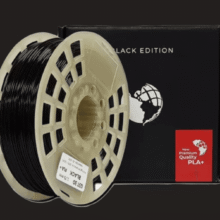 NEGRO GST CON CAJA PLA Filamento 3D 1.75 1KG