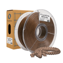MARRON Brown Mix PLA Filanova x 1Kg Filamento 1.75