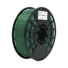 VERDE MILITAR GLITTER PERLA GST CON CAJA PLA Filamento 3D 1.75 1KG