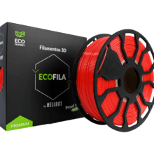 ROJO CON CARRETEL PLA HELLBOT Filamento 3D 1,75mm x 1KG ECOFILA 3593      7798391346908