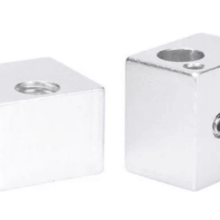 Bloque Aluminio Hotend MK8 VITOFELI 20x20x10 COD MLA-905099641 C14