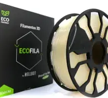 NATURAL CRISTAL CON CARRETEL PLA HELLBOT Filamento 3D 1,75mm x 1K GECOFILA 3641