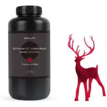 Rojo DURA Standard Plus Resina Transparente Creality 1000g 1kg 3302020088