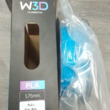 CELESTE (glow blue) PLA W3D FILAMENTO 3D 1.75MM 1KG