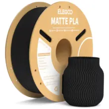 NEGRO MATTE PLA Elegoo Filamento  Diámetro 1,75mm 1kg 50.203.0250