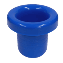 Hongo AZUL polimero 1 Interior Mate Sin bombilla