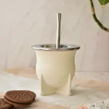 TIZA MATE LASERABLE con bombilla acero inoxidable