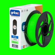 VERDE FLUO PLA GRILON FILAMENTO 3D 1.75MM 1KG
