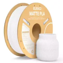 BLANCO MATTE PLA Elegoo Filamento  Diámetro 1,75mm 1kg 50.203.0251