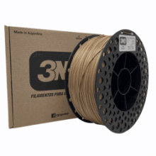 BRONCE PLA 3N3 FILAMENTO 3D 1.75MM 1KG M80IBR175CJ