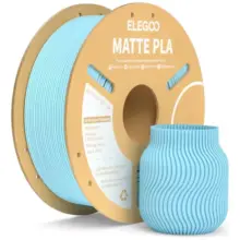AZUL HIELO MATTE PLA Elegoo Filamento  Diámetro 1,75mm 1kg 50.203.0259