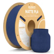 AZUL MARINO HIELO MATTE PLA Elegoo Filamento  Diámetro 1,75mm 1kg 50.203.0253