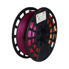 SILK Tri GREEN GOLD PURPLE GST SIN CAJA PLA Filamento 3D 1.75 1KG Tricolor