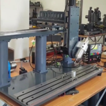 CNC 4 EJES 850 x 200 x 200mm SIMULTÁNEOS BALANCEO SERIE  FRESADO Y GRABADO - MODELO GDZ01-8520-4