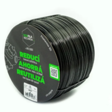 Negro 2KG CON CARRETEL RECARGA XL Filamento Hellbot 2Kg PLA ECOFILA 1,75mm