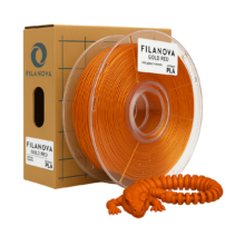 Gold Red Oro Rojo Filamento PLA Dual Color  Filanova x 1Kg