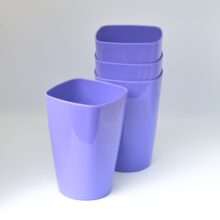 Vaso Plástico Grande 600cc Varios Colores