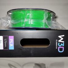 VERDE (Green) PLA W3D FILAMENTO 3D 1.75MM 1KG