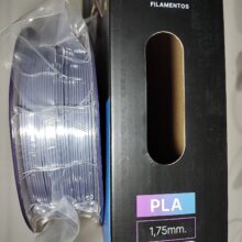 SILK PLATA (Silk Silver) PLA W3D FILAMENTO 3D 1.75MM 1KG
