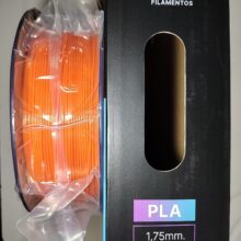 NARANJA (Orange) PLA W3D FILAMENTO 3D 1.75MM 1KG