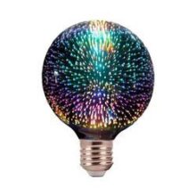 Lámpara LED G95 4 W - 3D fireworks ETHEOS LAM04STSC