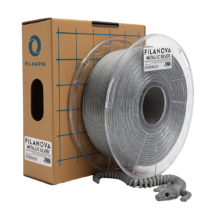 PATEADO METALIZADO Metallic Silver PLA Filanova x 1Kg Filamento 1.75