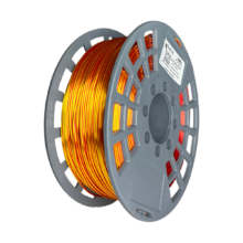 SILK Tri Red Gold Orange Fluo GST SIN CAJA PLA Filamento 3D 1.75 1KG Tricolor