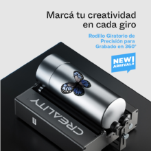 RODILLO GIRATORIO PARA MÁQUINA DE GRABADO LÁSER CREALITY COD 2621 rotador rotatorio 4 eje 4008060044