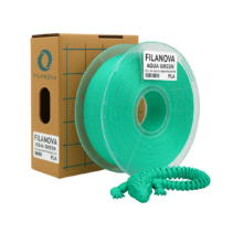 VERDE Aqua Green PLA Filanova x 1Kg Filamento 1.75