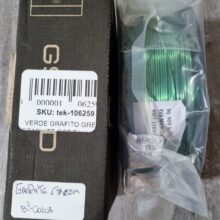 BICOLOR VERDE GRAFITO GST CON CAJA PLA SILK Filamento 3D 1.75 1KG