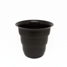 NEGRO Escalonado Mate Interior Negro Polímero Impresión 3d Sin bombilla cant1 N3D