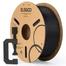 NEGRO FILAMENTO ELEGOO PLA – FIBRA CARBONO -1.75mm-1KG- 50.203.0464
