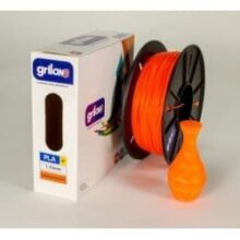 NARANJA UV GLOW PLA+ 850 GRILON FILAMENTO 3D 1.75MM 1KG PLAMAS GRILON M11INF175CJ