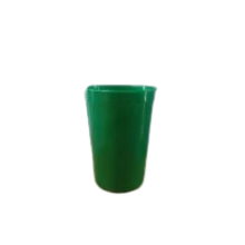 verde Vaso Milkshake de plastico polimero con sorbete 300 ml - AT