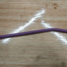 MORADO SORBETE METALICO RECTO (ka)