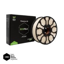 Diamante traslucido CON CARRETEL Filamento Hellbot ECOFILA 1Kg PLA 1,75mm ECOFILA 3619