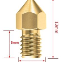 Pico de Bronce MK8 0.2mm Filamento 1.75 - nozzle hotend C8 31091
