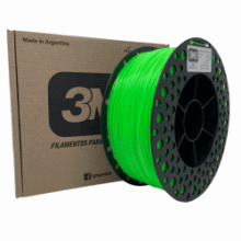 VERDE FLUO PLA 3N3 FILAMENTO 3D 1.75MM 1KG M80IVF175CJ